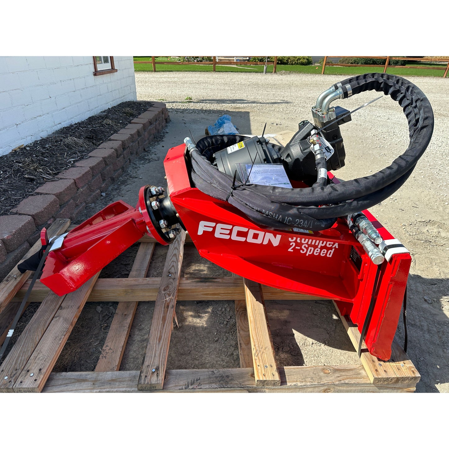 Fecon Stumpex 2-Speed Stump Grinder