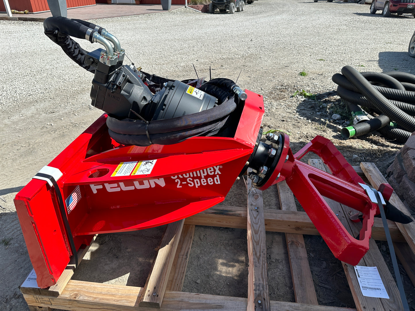 Fecon Stumpex 2-Speed Stump Grinder