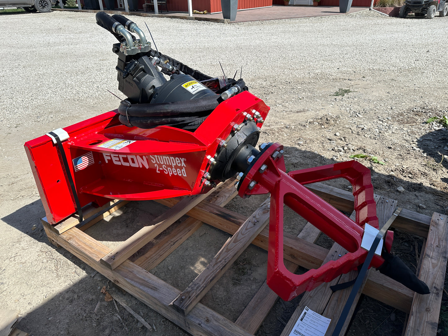 Fecon Stumpex 2-Speed Stump Grinder