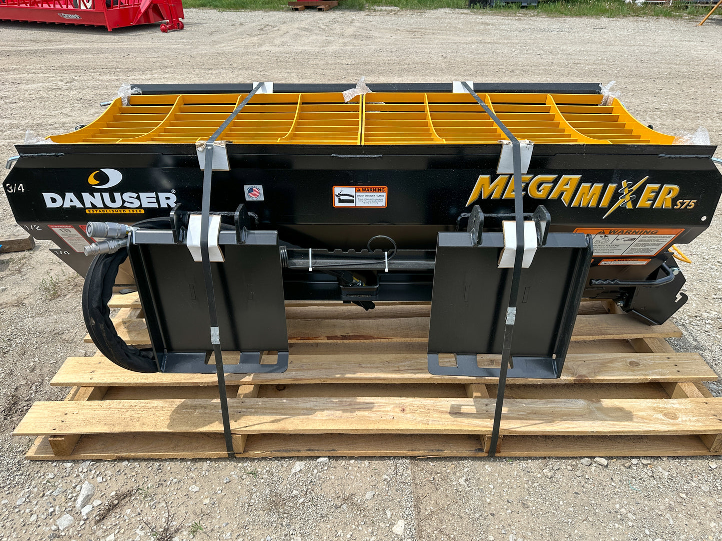 Danuser Mega Mixer Mixing Bucket