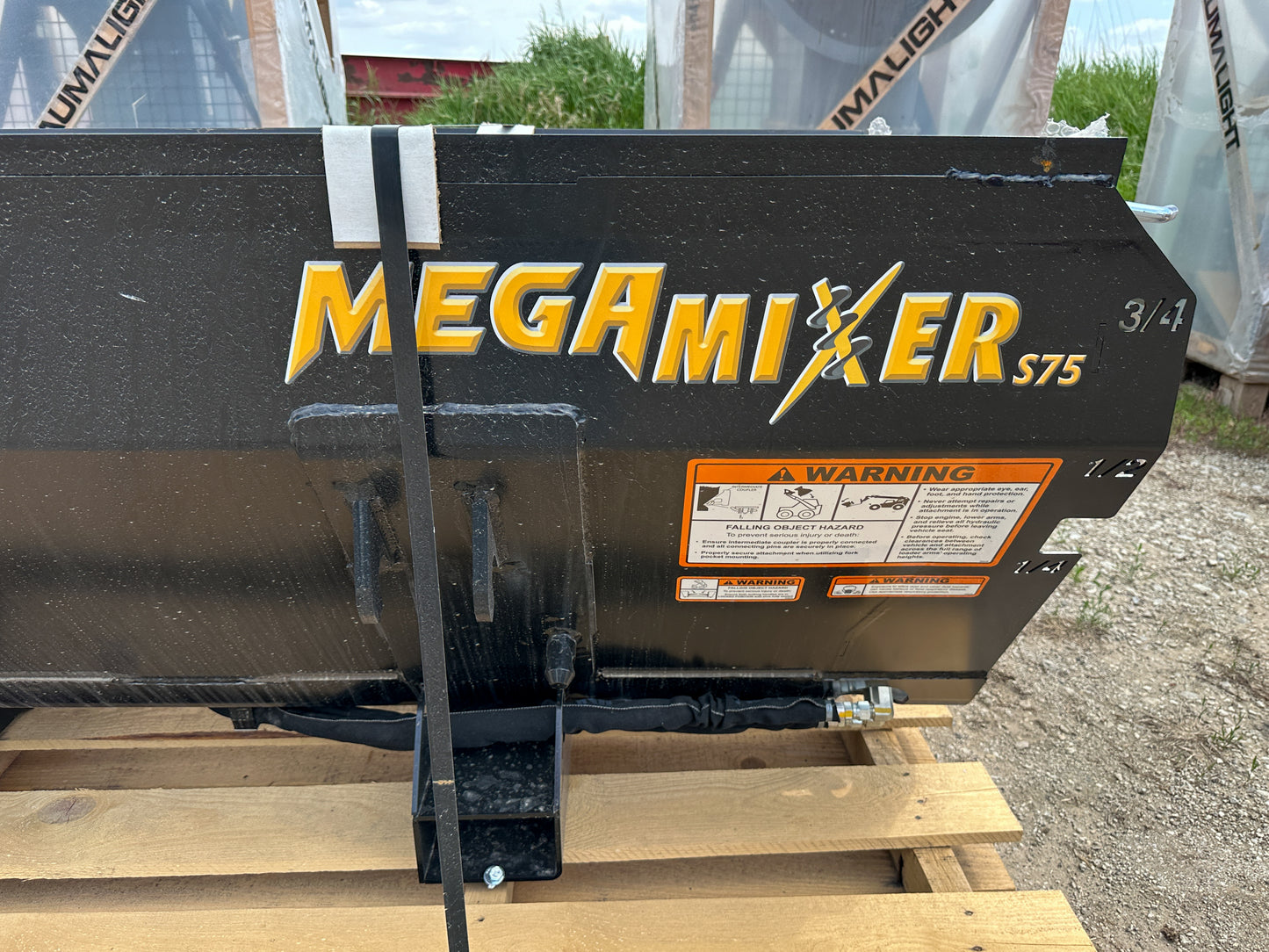 Danuser Mega Mixer Mixing Bucket